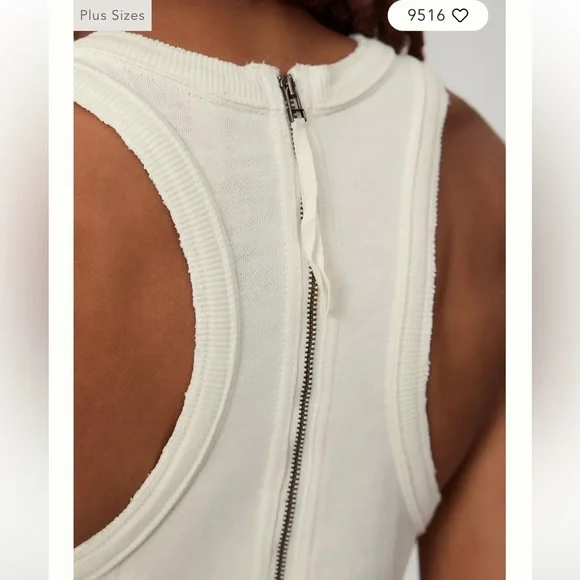 NWT Daily Practice Sophisticated Sleeveless French Terry Cotton Jumpsuit Unworn - Picture 3 of 16